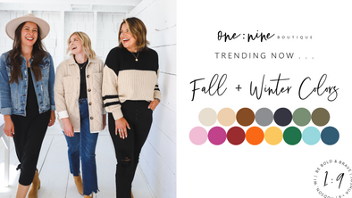 Jump Into the Fall + Winter Color Palette