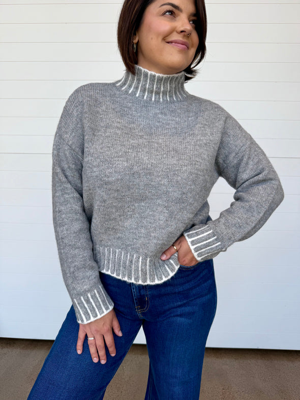 The Corrine Stitching Detail Sweater