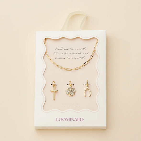 The Sarah 'Faith' Charm Necklace
