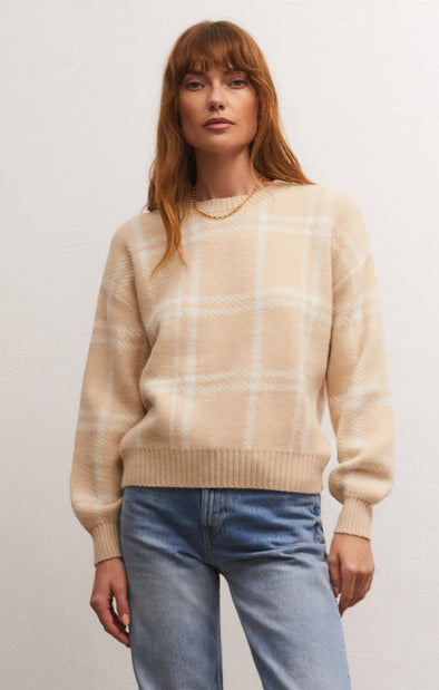 The Jolene Plaid Sweater