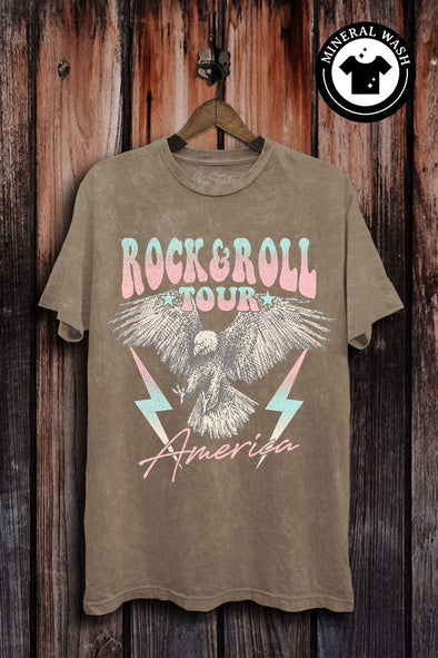 The Moxie 'Rock & Roll' Graphic Tee