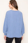 The Lillian Ribbed Knit Top