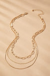 The Amaya Delicate Layered Chain Necklace