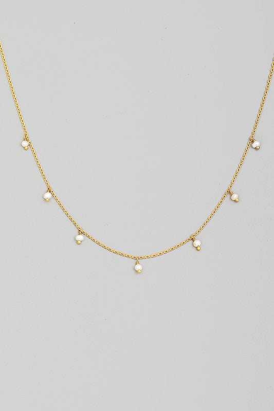 The Kora Pearl Station Necklace