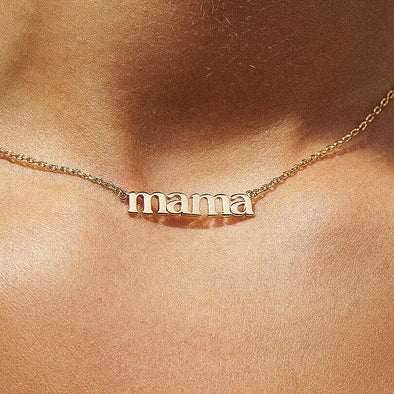 The Mama 18k Gold Plated Necklace