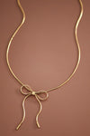 The Genevieve Bow Necklace