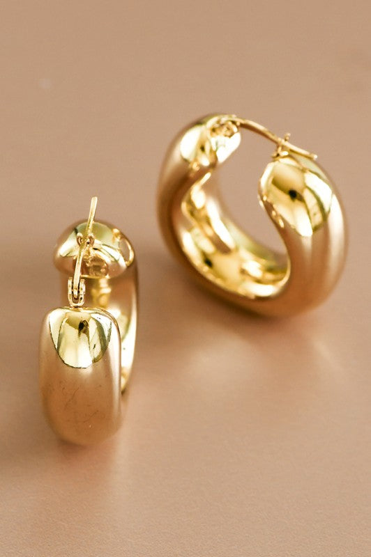 The Vivianne Chunky Hoop Earrings