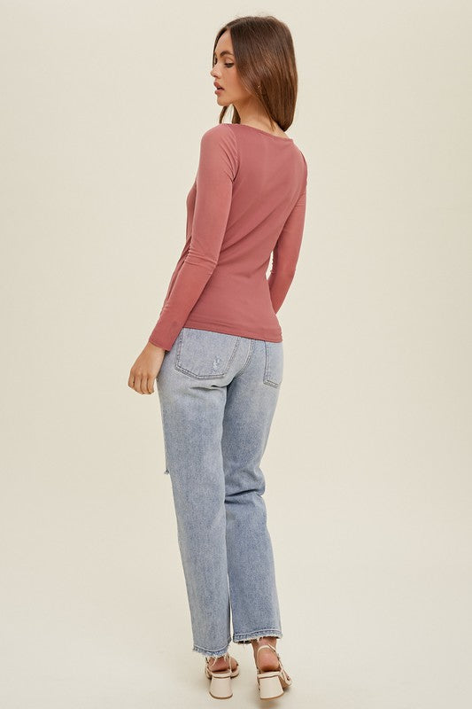 The Anabelle Square Neck Top