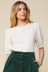 The Eloise Short Sleeve Sweater Top