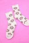 The Daisy Plush Fuzzy Socks