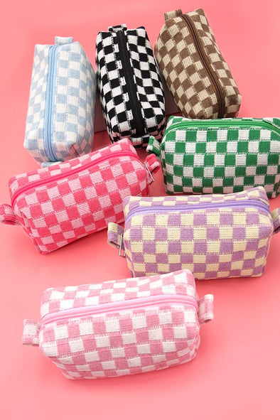 The Kellie Printed Makeup Bag Pouch