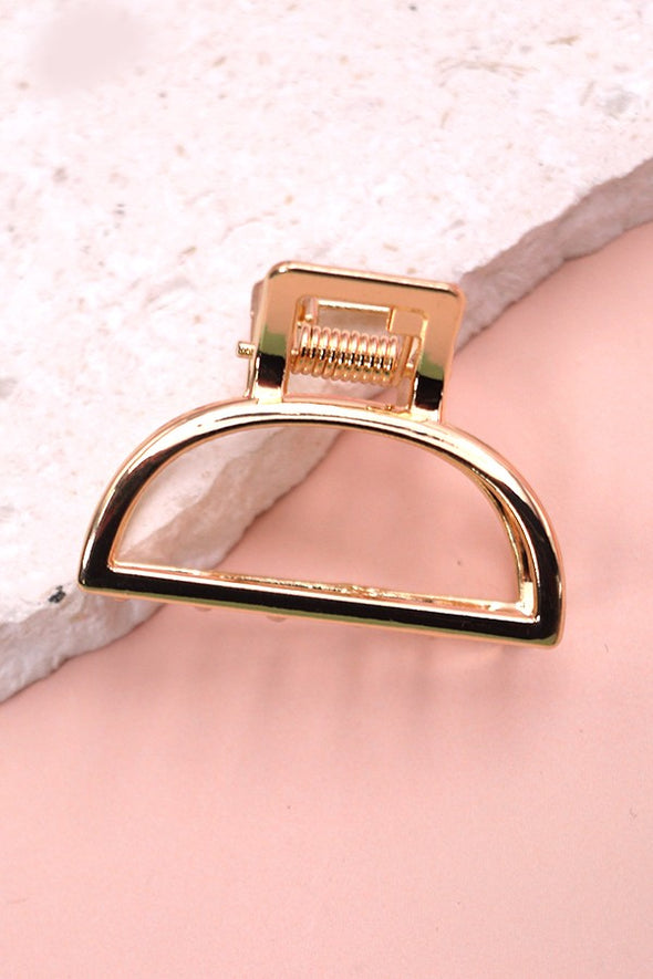 The Casey Mini Cutout Metal Hair Claw Clip