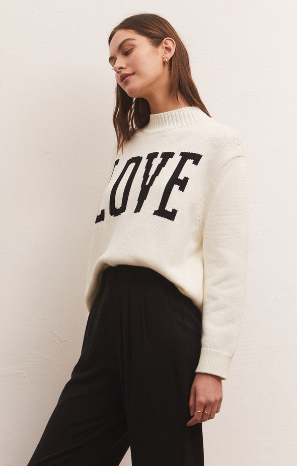 The Love Intarsia Sweater