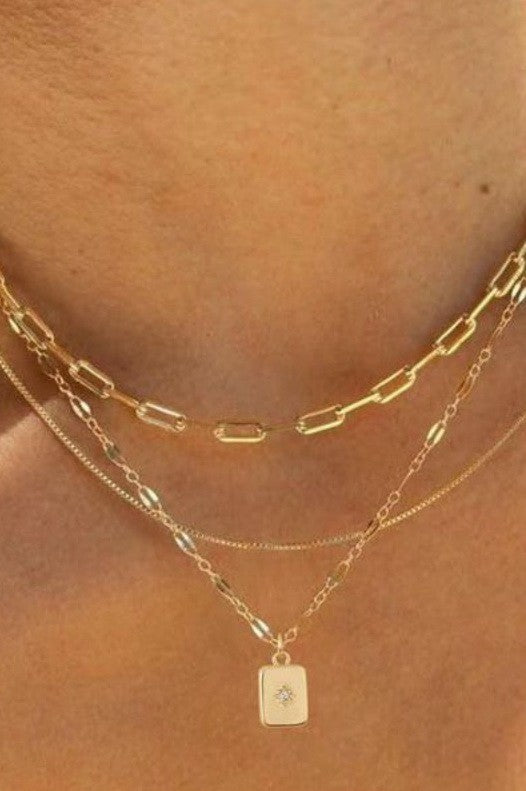 The Sokira Layered Everyday Necklace