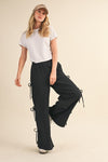 The Valerie Bow Side Wide Leg Sweatpants