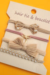 The Jayla Knot Bracelet + Hair Tie Set