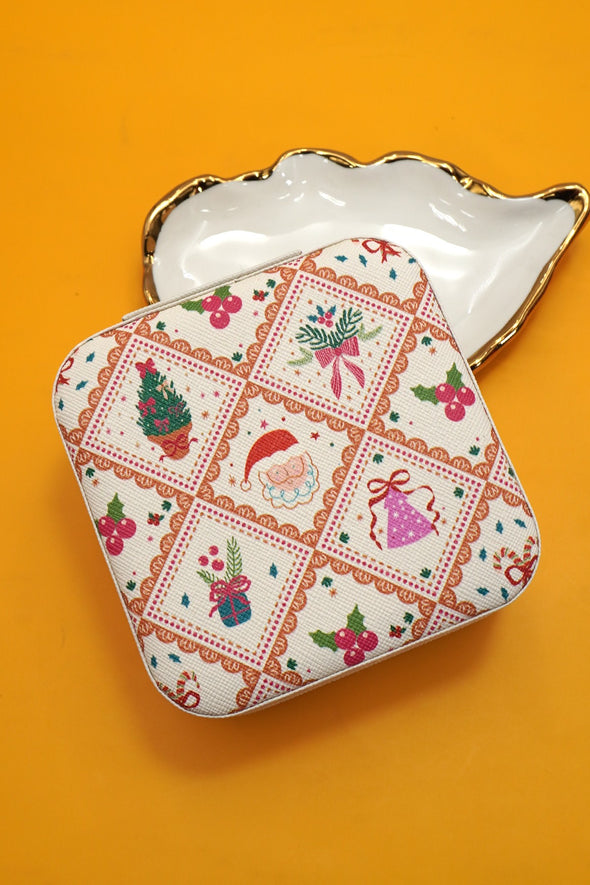 holiday jewelry travel case 