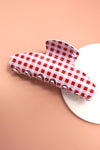The Kinsley Plaid Hair Claw Clip
