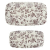 The Harriet Delft Floral Melamine Tray Set