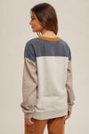 The Adalee Color Block Fleece Pullover