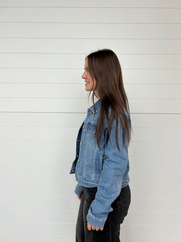 The Laura Classic Fit Denim Jacket