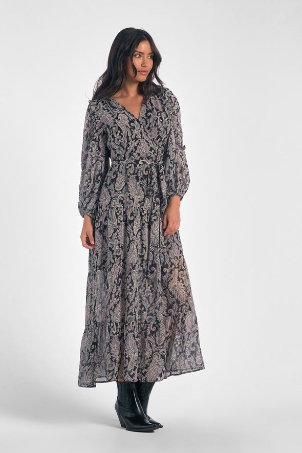 The Willow Paisley Maxi Dress