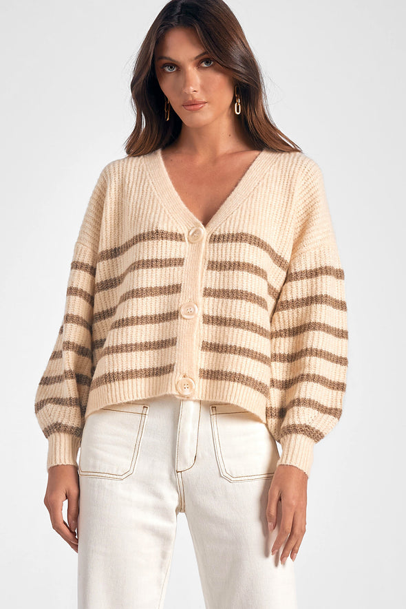 The Kelly Button Front Cardigan