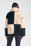 The Rayna Color Block Sherpa Jacket