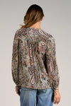 The Mirabel Paisley Blouse