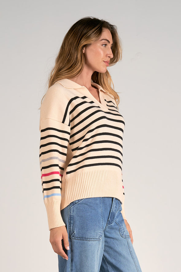 The Harlow Collared Sweater