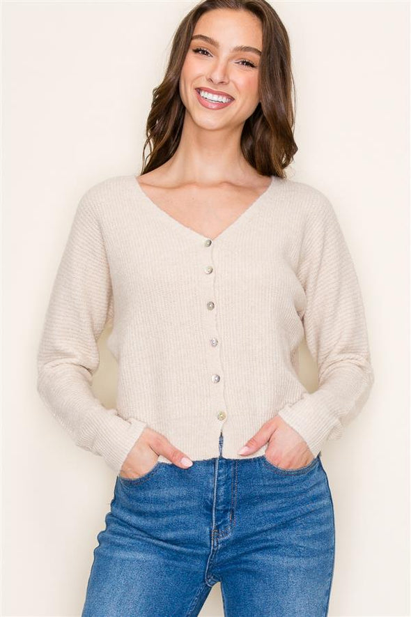 The Eloise Button Down Cardigan