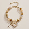 The Emerie Beaded Charm Bracelet