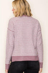 The Madelyn Checkerboard Sweater