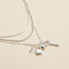 The Claire Layered Charm Necklace