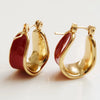 The Candide 18K Gold Plated Hoop Earrings