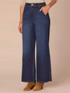 The Ariel AbSolution Skyrise Tulip Hem Wide Leg Jeans