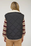 The Elliot Quilted Fleece Lined Puffer Vest