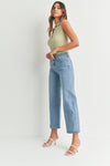 just black denim high rise wide leg jeans medium denim