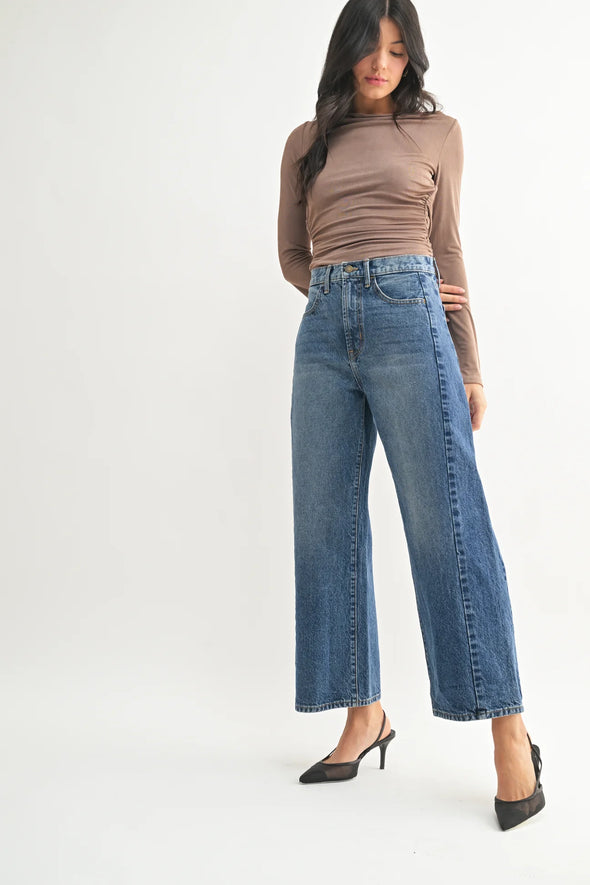 The Charlee Barrel Jean Twist