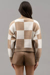 The Gabby Checkered Sweater