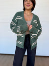 The Boyfriend Striped Cardigan