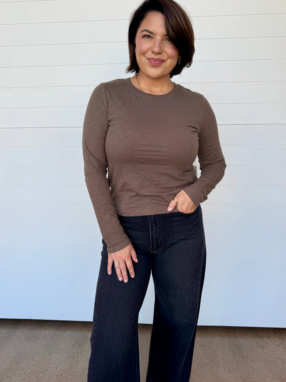 The Modern Slub Long Sleeve Tee