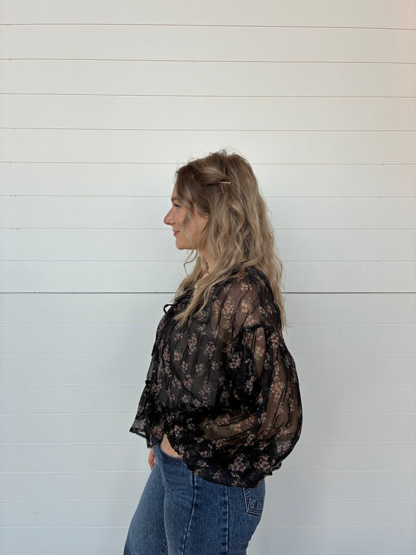 The Persephanie Floral Blouse