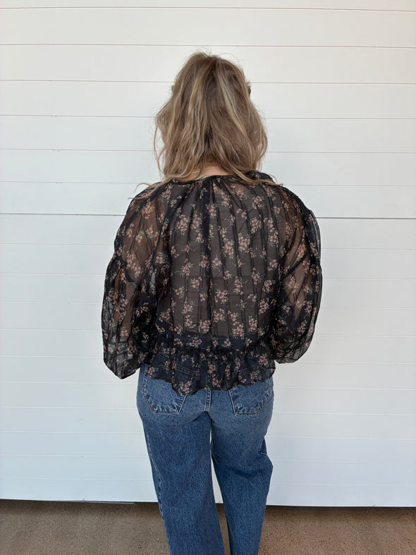The Persephanie Floral Blouse