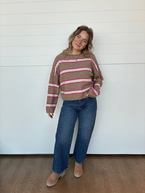 The Vienne Striped Sweater