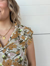 The Della Floral Blouse