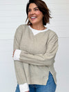 The Jenna Brushed Thermal Pullover