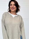 The Jenna Brushed Thermal Pullover