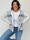 The Jackie Denim + Hoodies Twofer Jacket