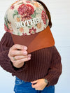 The 'Mother' Floral Trucker Hat
